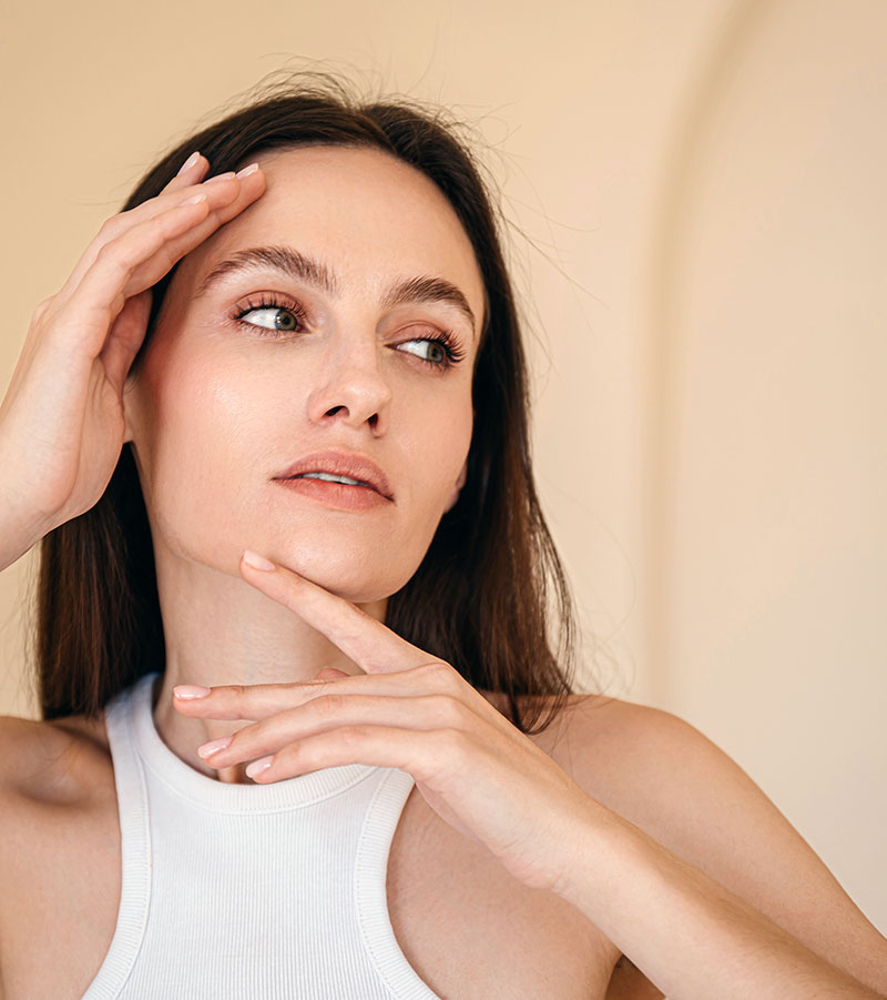 Non-surgical lift and define facial